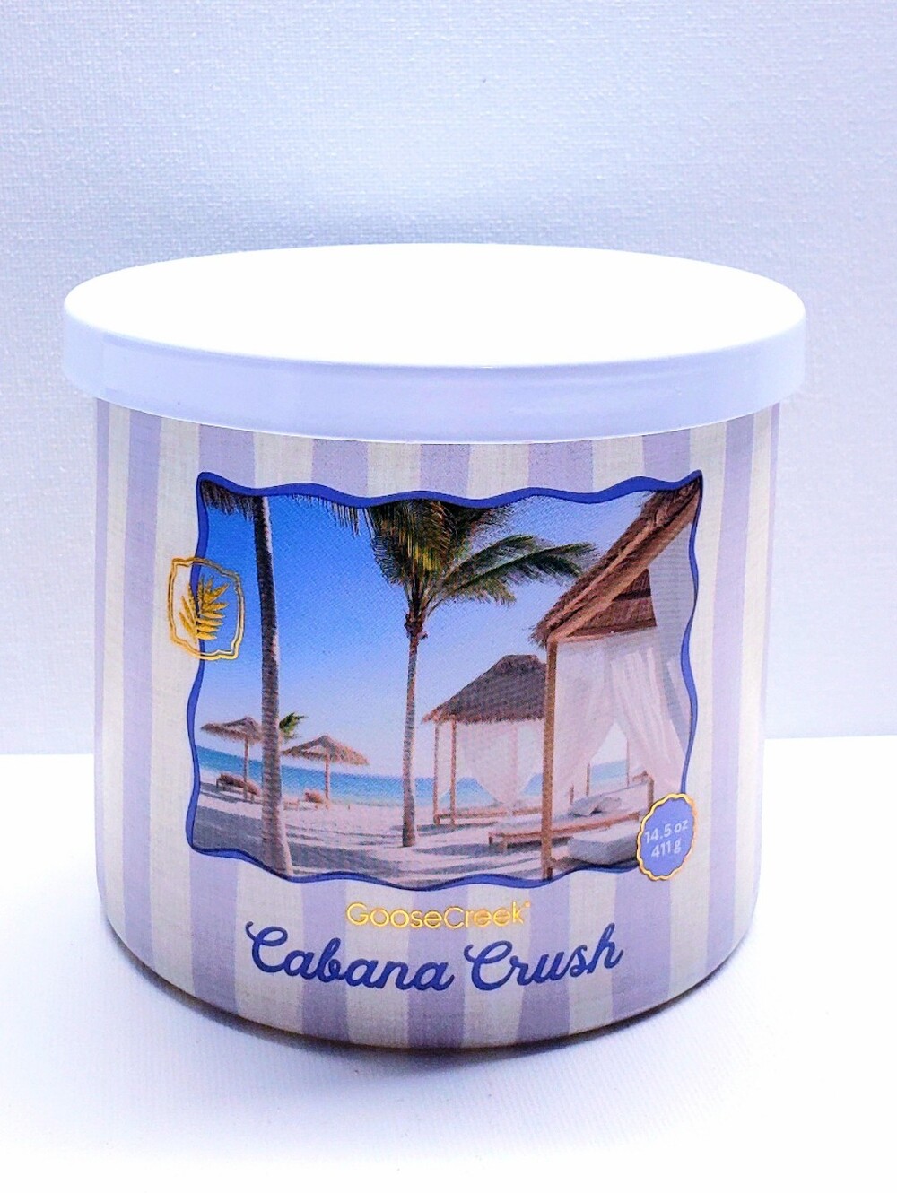 Goose Creek CABANA CRUSH Large 3-Wick Scented Candle, 14.5 Oz